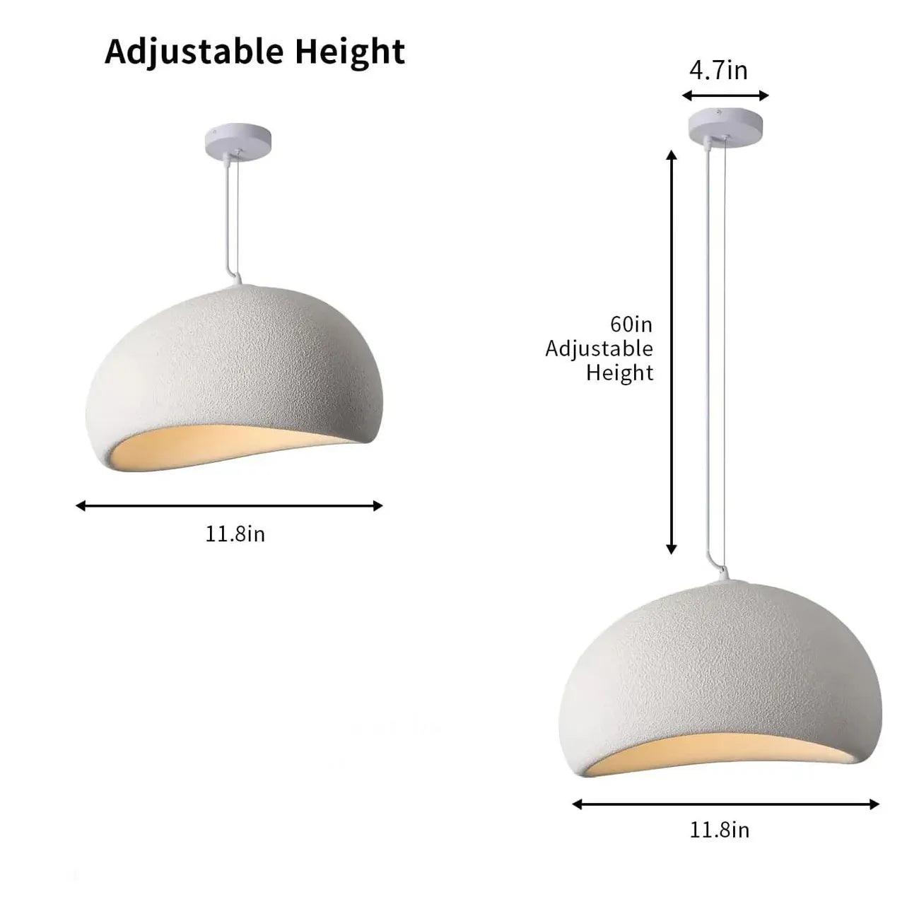 Wabi Sabi Modern Japandi Pendant Light