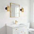 Opeloak Modern Brushed Brass Wall Sconce
