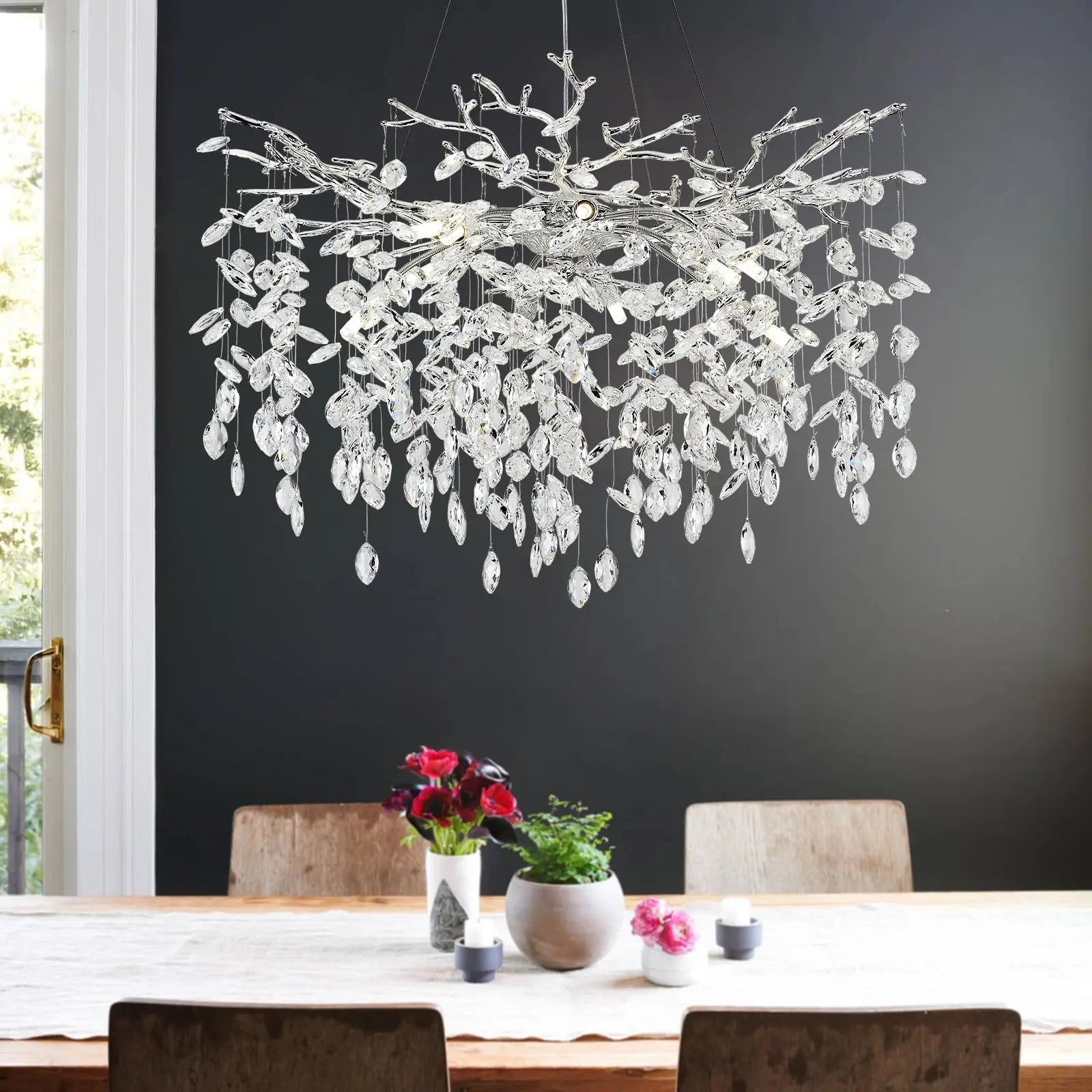 Modern Tree Branch Chandelier Crystal Chandeliers for Dining Room