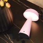Bedside Decor Gift Pink Led Table Lamp Mushroom Ambient Light