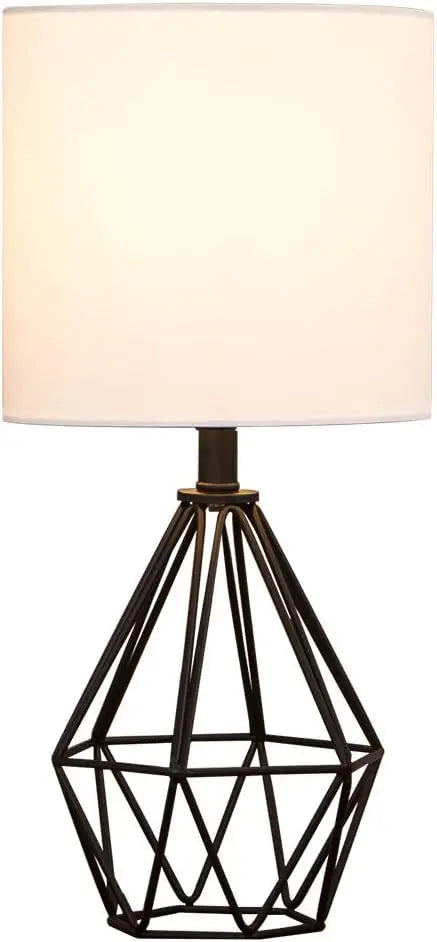 Modern Gold Table Lamp - 14.2" Bedside Night Light