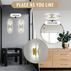 Luxury Alabaster Natural Marble Wall Sconce
