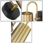 Opeloak Modern Brushed Brass Wall Sconce