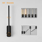 Opeloak Modern Rechargeable LED Wall Sconce