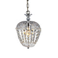 Crystal Pendant Light Round Bowl Shape