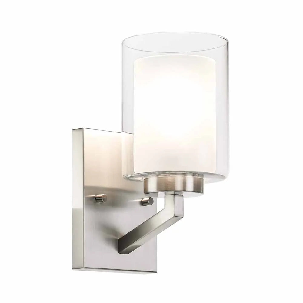 Opeloak Modern Brushed Nickel Wall Sconce