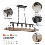 Opeloak 34" Modern Farmhouse Pendant Light