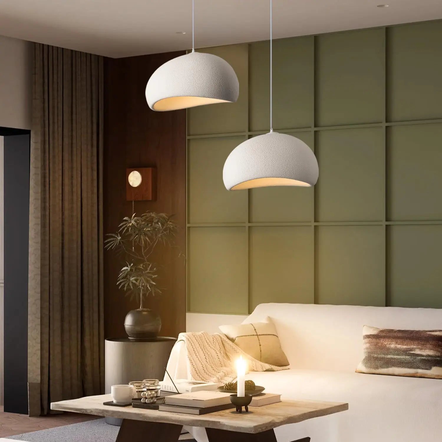 Wabi Sabi Modern Japandi Pendant Light
