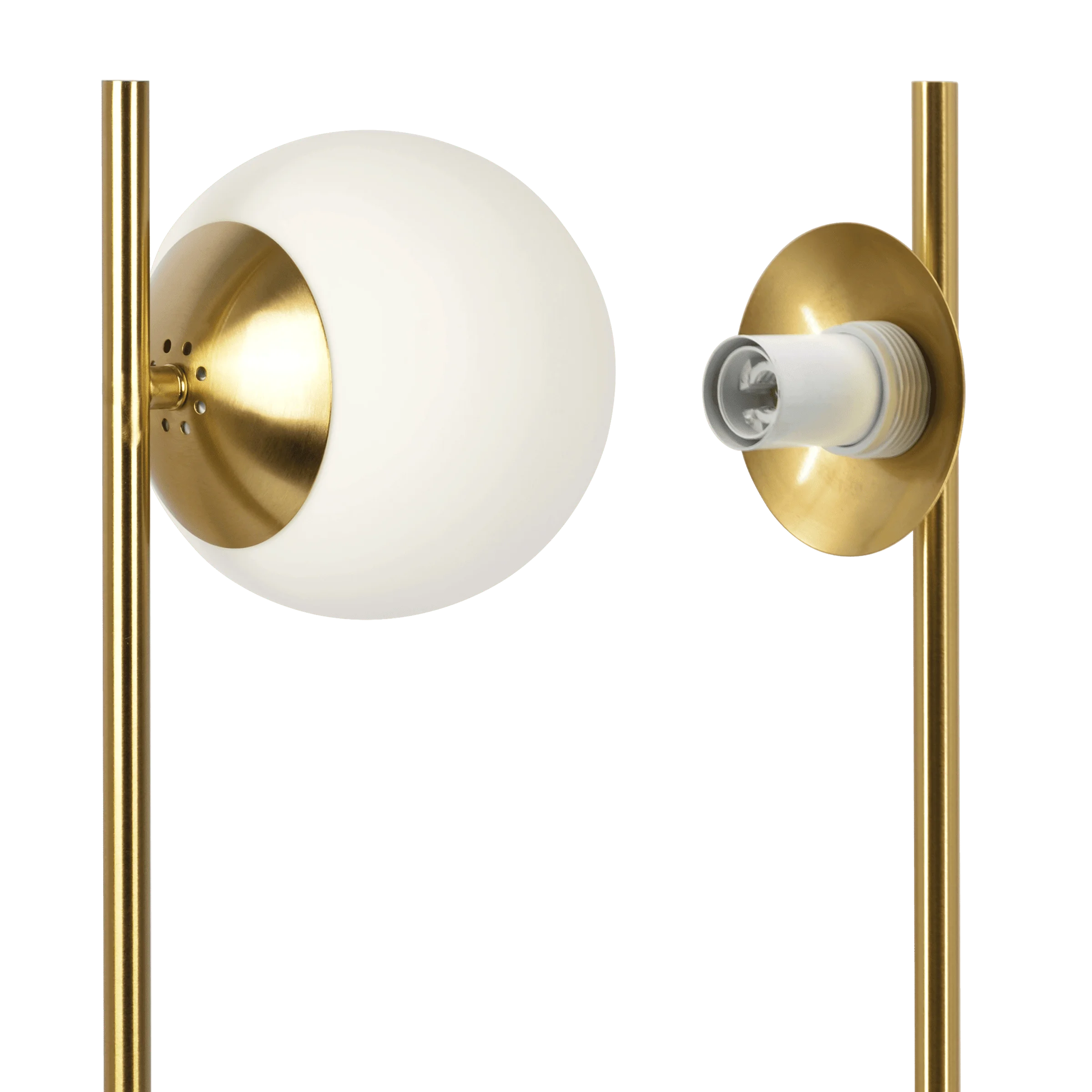 Opeloak Ethereal Modern Brass Metal Table Lamp