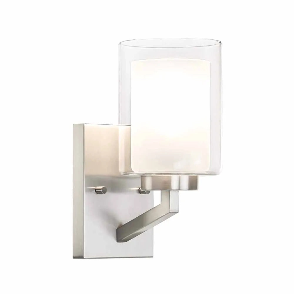 Opeloak Modern Brushed Nickel Wall Sconce