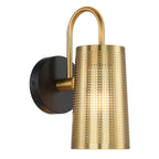 Opeloak Modern Brushed Brass Wall Sconce
