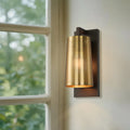 Mid-Century Modern Antique Brass Wall Sconce
