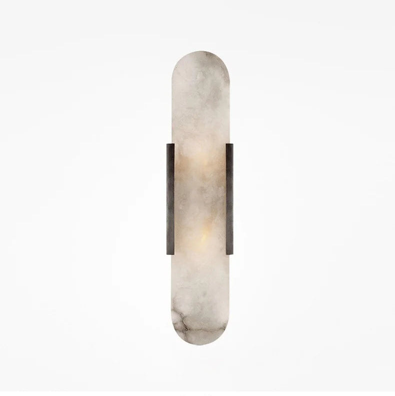 Luxury Alabaster Natural Marble Wall Sconce