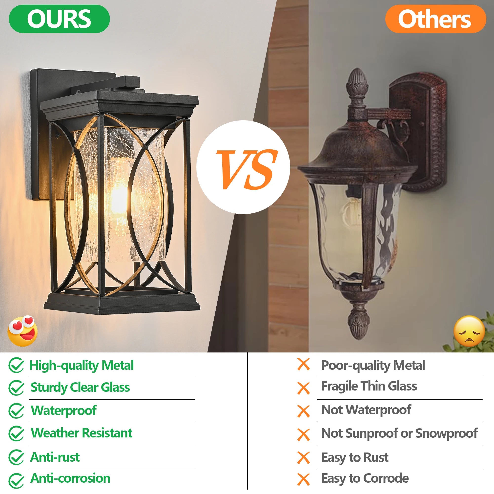 Opeloak 14" Black Outdoor Wall Lantern