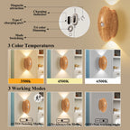 Modern Motion Sensor Bedside Wall Light