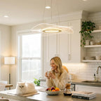Pendant Light Dimmable Remote Control Chandelier