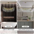 Luxury Rectangle Tree Branch Chandelier