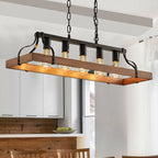 Opeloak 34" Modern Farmhouse Pendant Light