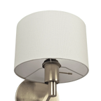Opeloak Nebula Modern Brushed Nickel Wall Sconce