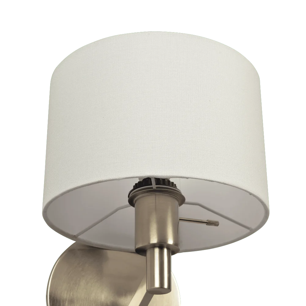 Opeloak Nebula Modern Brushed Nickel Wall Sconce