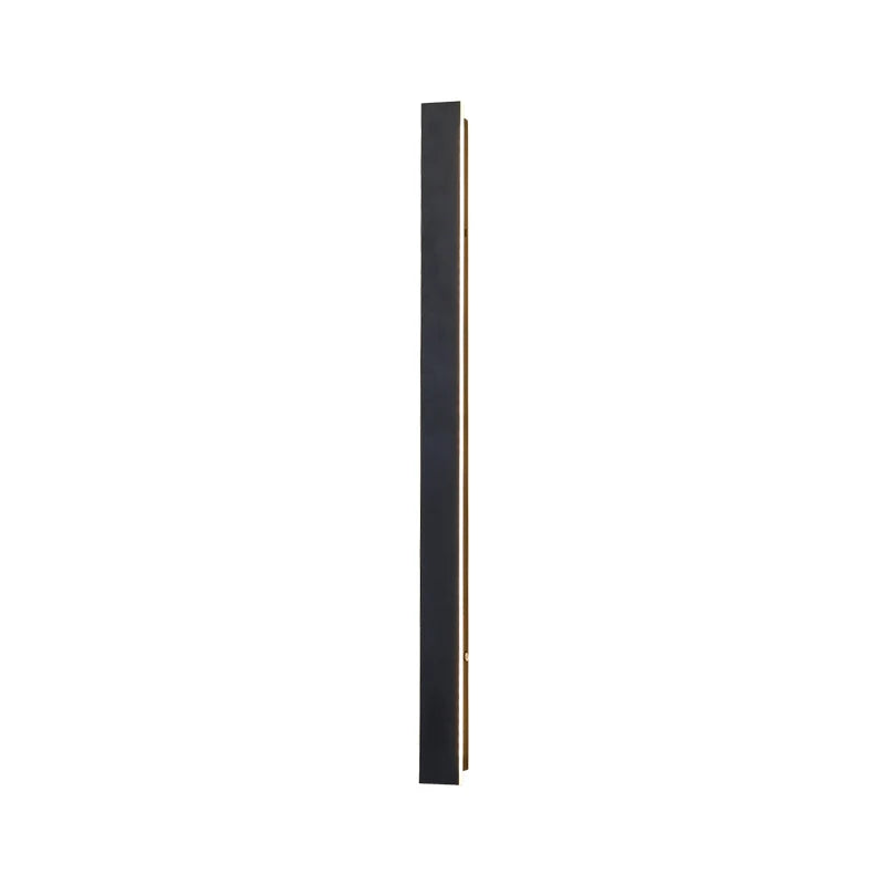 IP65 Waterproof Black LED Outdoor Wall Lamp | Strip Light