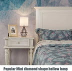 Modern Gold Table Lamp - 14.2" Bedside Night Light