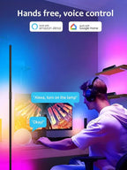 RGBIC LED Corner Floor Light - WiFi & Alexa Controlled