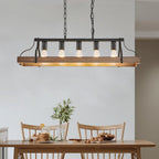 Opeloak 34" Modern Farmhouse Pendant Light
