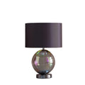Artie Orb Iridescent Chrome Glass Table Lamp