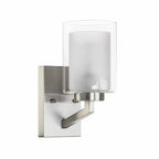 Opeloak Modern Brushed Nickel Wall Sconce