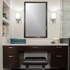 Opeloak Modern Brushed Nickel Wall Sconce