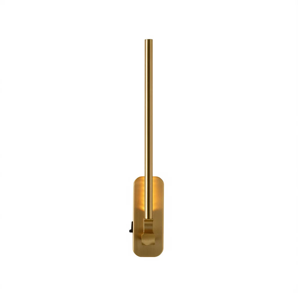Opeloak Minimalist Brass Gold LED Wall Sconce