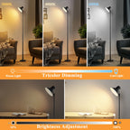 Height Adjustable Modern USB Reading Lamp | Versatile Desk & Floor Light