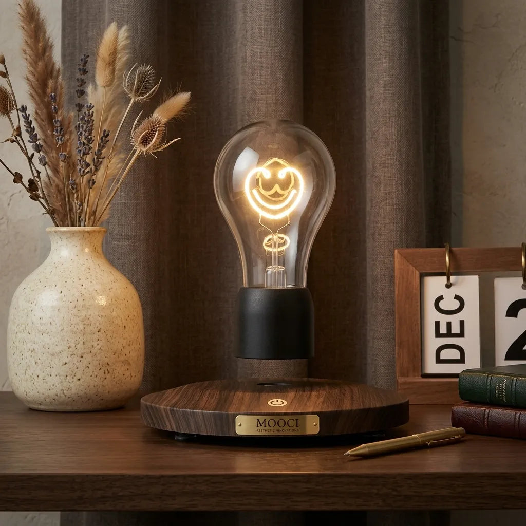 Opeloak Magnetic Levitation Floating Light Bulb
