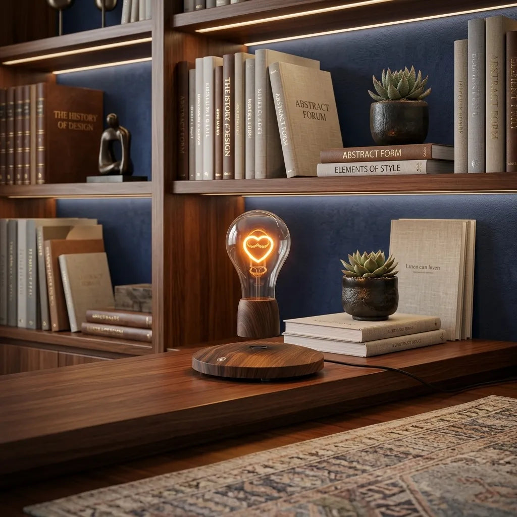 Opeloak Magnetic Levitation Floating Light Bulb