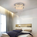 Modern Rain Drop Crystal Chandelier