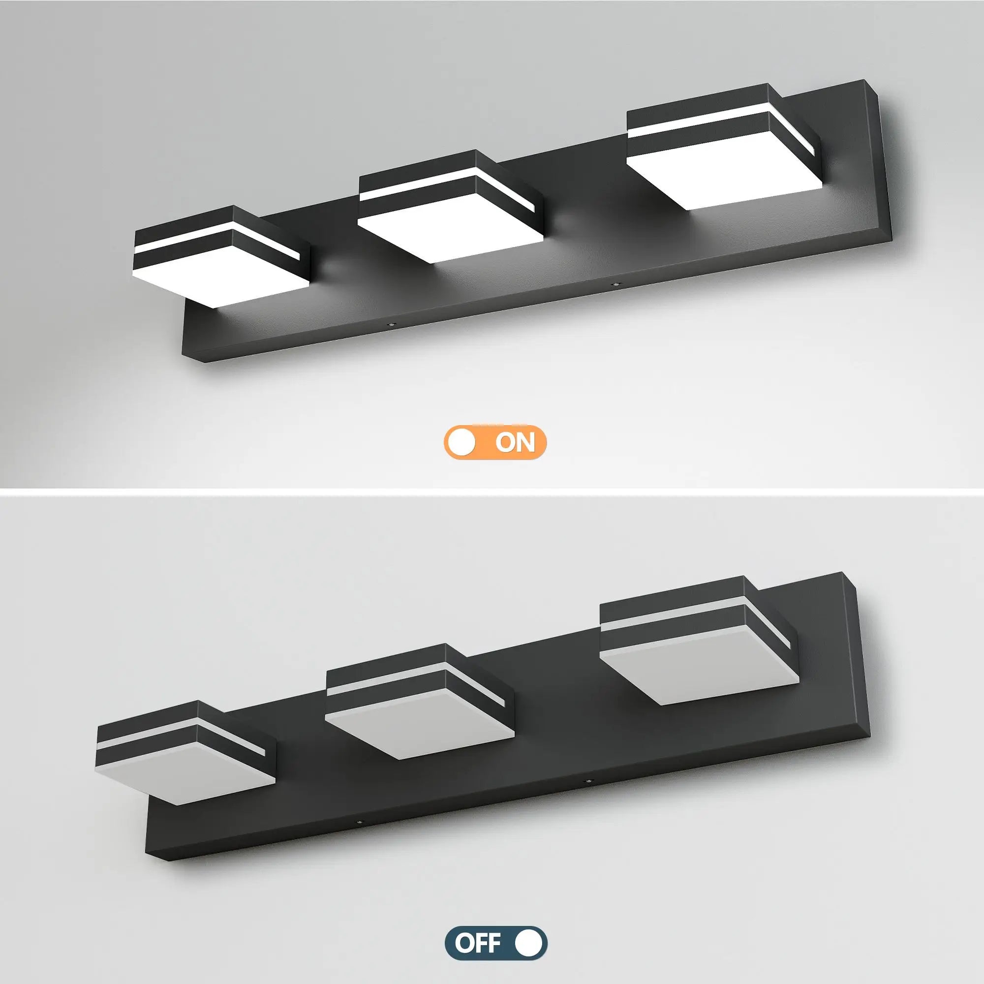 Opeloak Modern 3-Light LED Vanity Light