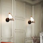 Creative Nordic Rotatable Bird Wall Light - Golden Crystal LED Sconce