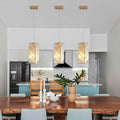 Modern Adjustable Crystal Pendant Light 3-Pack