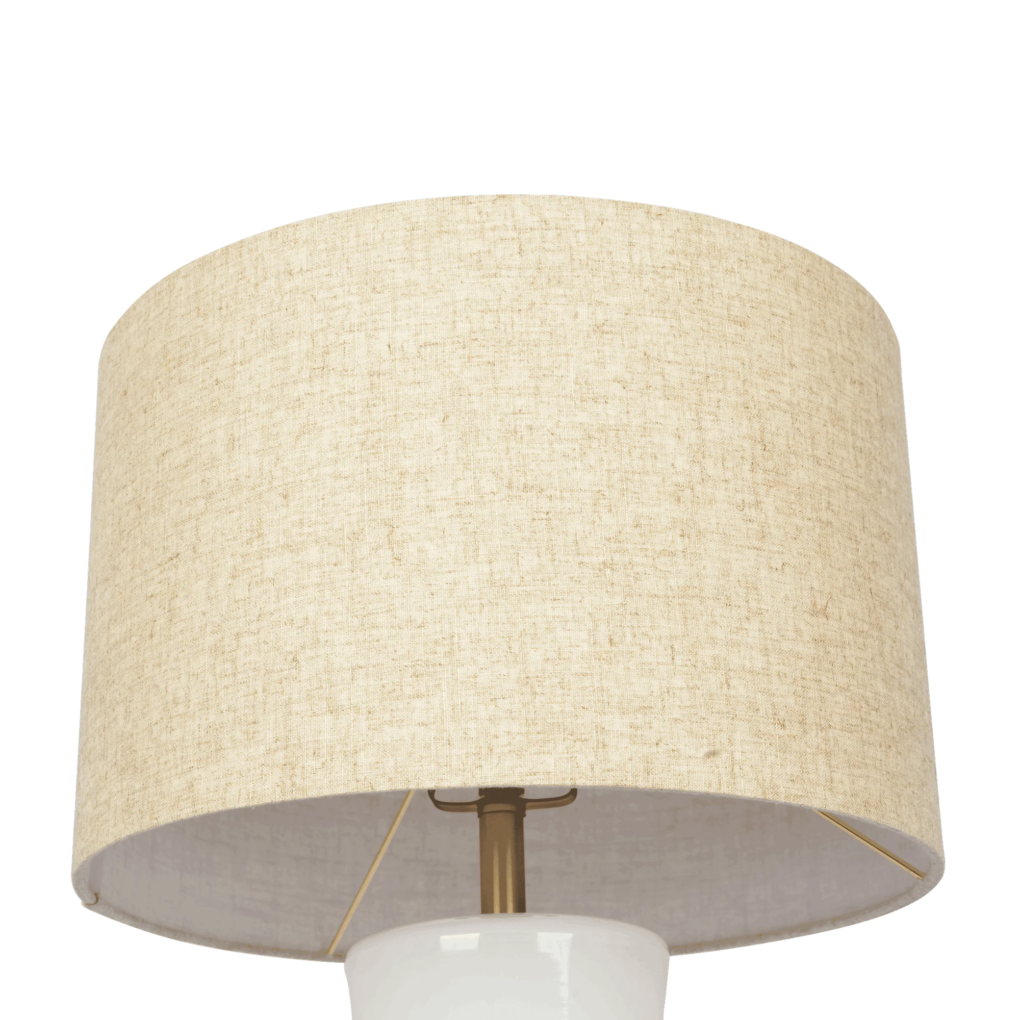 Opeloak Elegant Cascade Off-White Glass Table Lamp