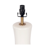 Opeloak Elegant Cascade Off-White Glass Table Lamp