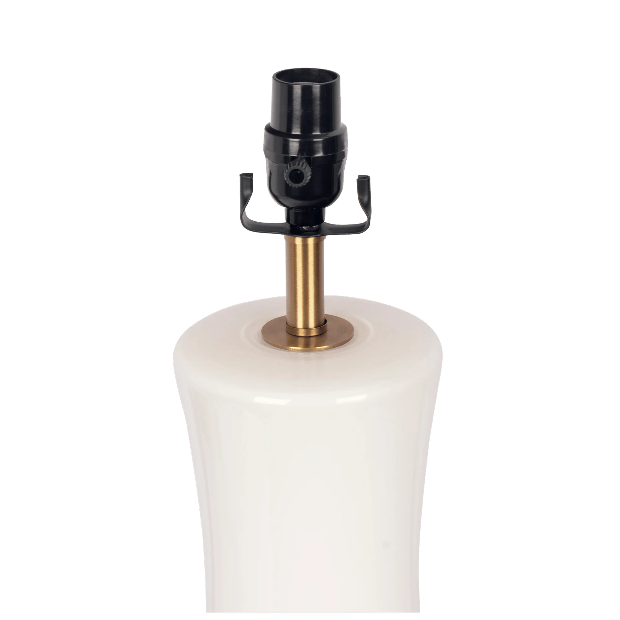 Opeloak Elegant Cascade Off-White Glass Table Lamp