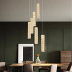 Luxury Nordic K9 Crystal Pendant Light