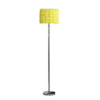 Yellow Roses Floral Floor Lamp