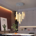 Luxury Nordic K9 Crystal Pendant Light