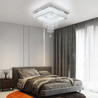 Luxury Rain Drop Crystal LED Pendant Light