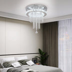 Modern Rain Drop Crystal Chandelier