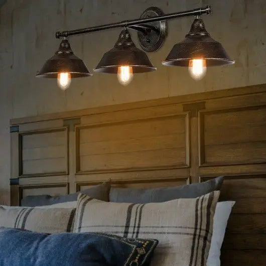 Modern 3-Light Bathroom Wall Sconce