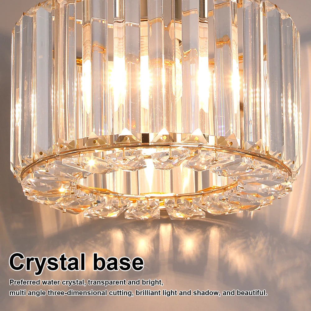 Modern Crystal LED Pendant Light