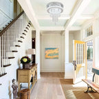 Modern Rain Drop Crystal Chandelier